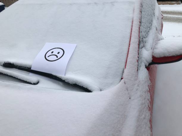 istock Car Covered in Snow 1202857753