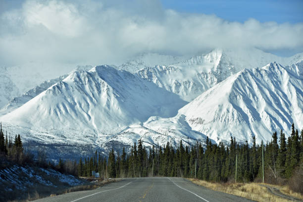 istock Alaska Highway is 2232 miles of remote wilderness 1202861278