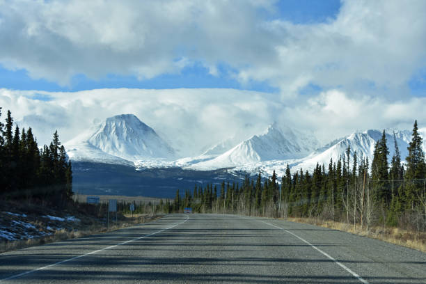 istock Alaska Highway is 2232 miles of remote wilderness 1202862695