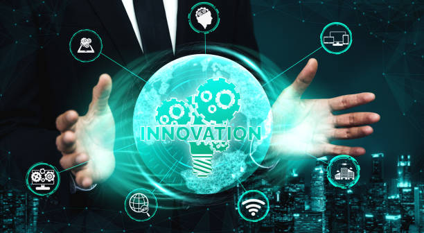 Innovation Technology for Business Finance Concept