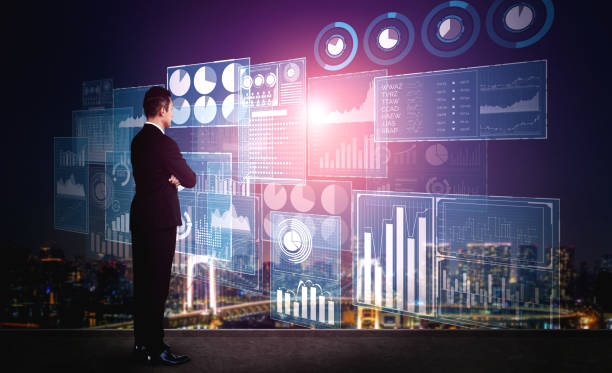 istock Big Data Technology for Business Finance Concept. 1202869343