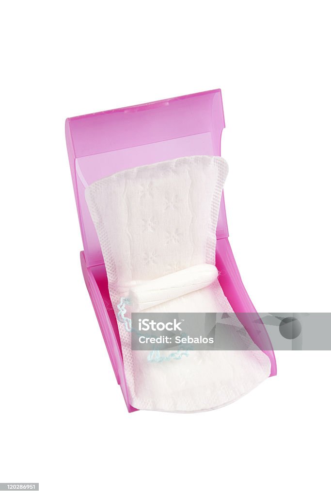 Absorpcja i tampon-produktów do higieny kobiece - Zbiór zdjęć royalty-free (Bawełna)