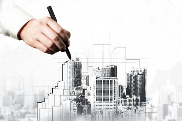 istock City civil planning and real estate development. 1202870010