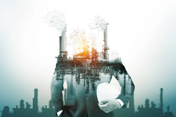 istock Danger of air pollution from conventional power. 1202870046