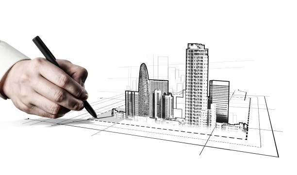 istock City civil planning and real estate development. 1202870071