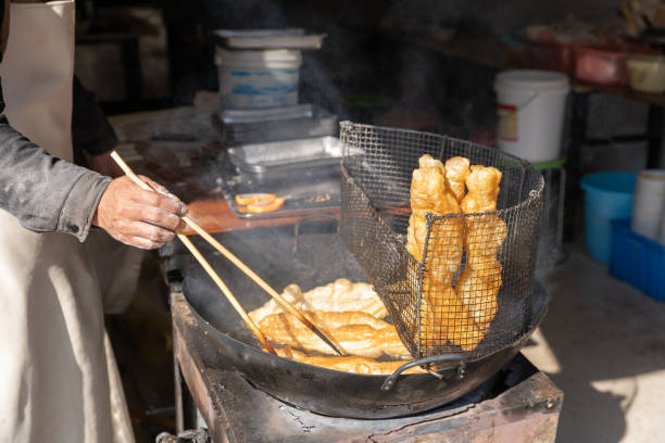 istock Chinese favorite breakfast, fritters 1202874980