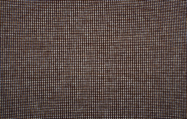 istock Texture. Background of coarsely woven jute threads in  burlap fabric. 1202891718