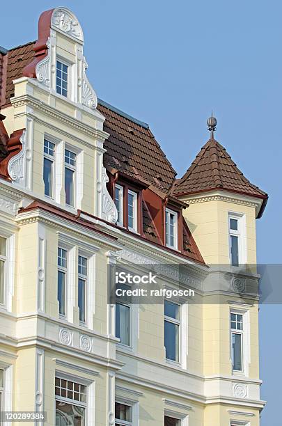 Fachada De Art Nouveau De Construção Em Kiel Alemanha - Fotografias de stock e mais imagens de Alemanha