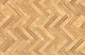 Herringbone wooden parquet - Texture and background top view