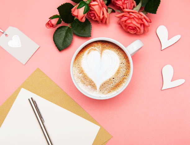 istock A cup of coffee with heart pattern 1202897593