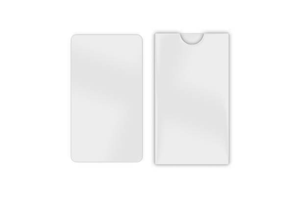 istock White blank rounded corner card for brochure, leaflet, gift card, flyer, invitation, coupon and credit card. Mock up template on isolated white background, 3d illustration 1202910185