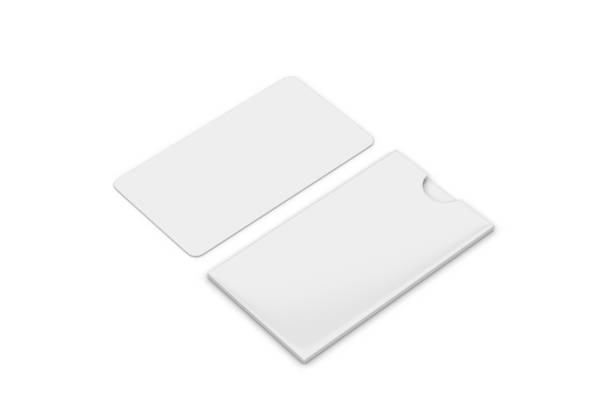 istock White blank rounded corner card for brochure, leaflet, gift card, flyer, invitation, coupon and credit card. Mock up template on isolated white background, 3d illustration 1202910199