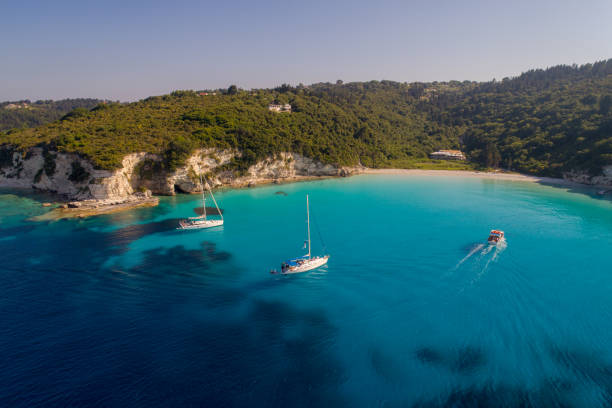 istock Beautiful coast around Mediterranean island 1202913246