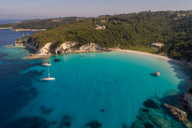 istock Beautiful coast around Mediterranean island 1202913449
