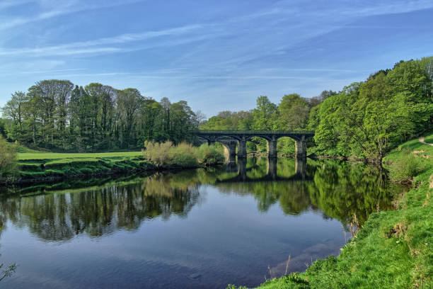 istock The River Lune, near Lancaster, in Spring 1202913475
