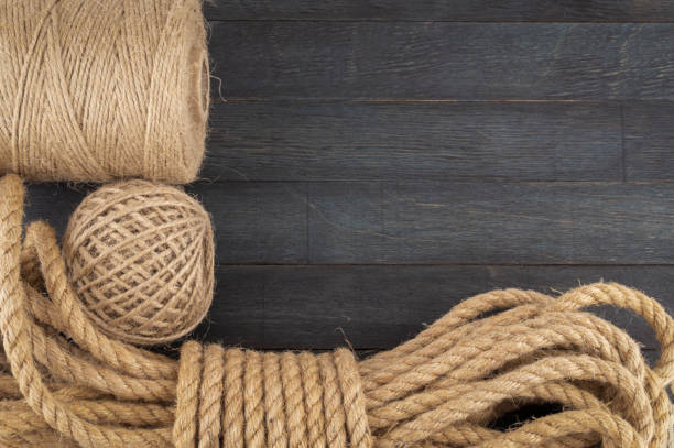 istock Jute twine in close-up 1202915778