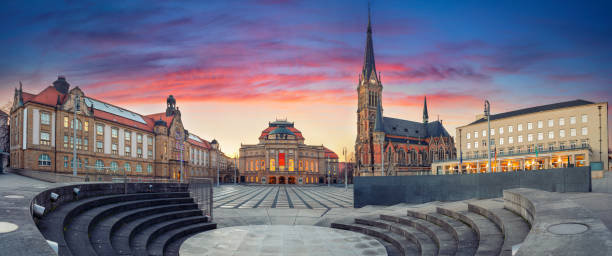 Chemnitz Germany. stock photo