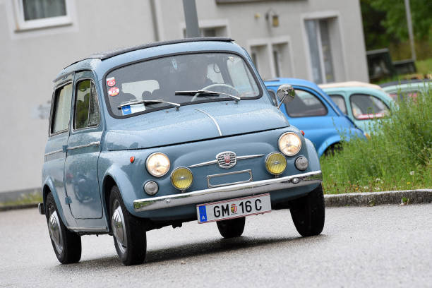 Retro italian car in munich Germany