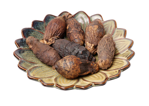 istock Dried raw betel or areca nut 1202925556