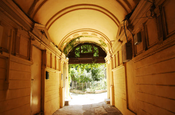 istock Beautiful old architecture in Odesa, Ukraine 1202940587