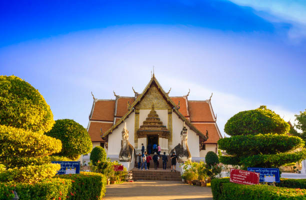 wat phumin (templo phumin) - phumin - fotografias e filmes do acervo