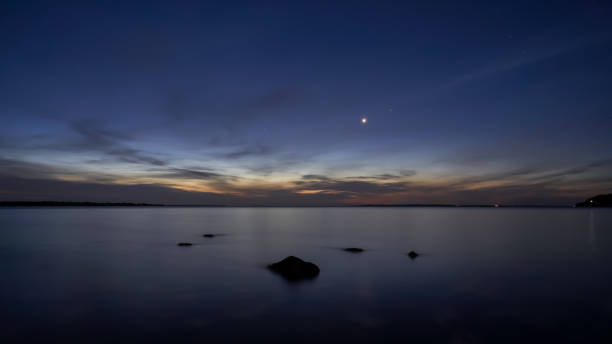 istock Nightfall on a winter day in Southern Australia 1202943391