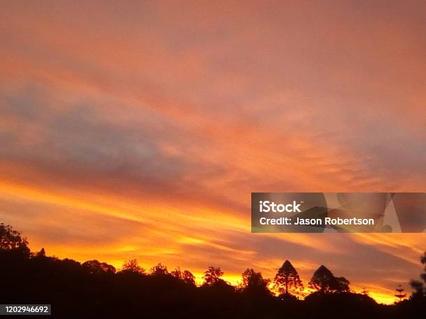Grahamstown Sunset Stock Photo - Download Image Now - Dusk, Horizontal, Landscape - Scenery