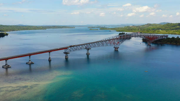 istock San Juanico Bridge, longest bridge in the Philippines 1202949178