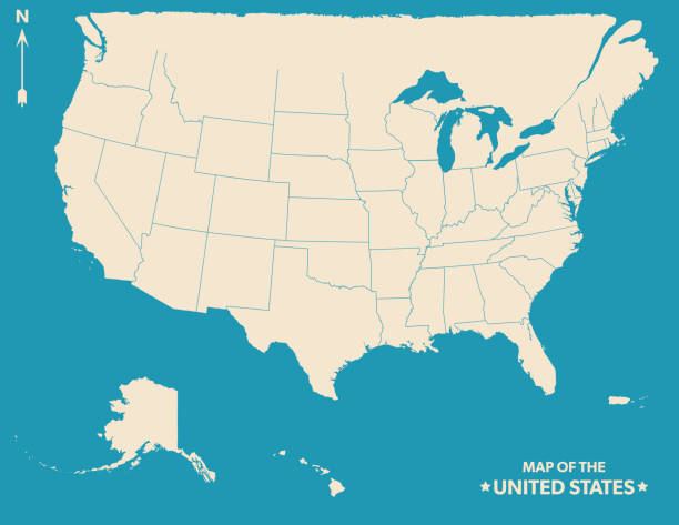 istock Map Of The United States 1202953116