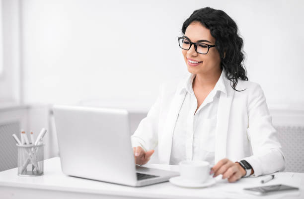 istock Hispanic manager making video call to family 1202953288