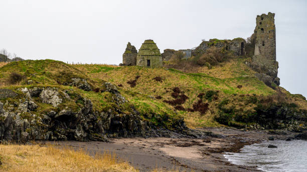 Dunure Castle West coast of Scotland