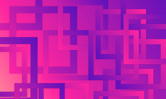 Rectangle Pattern Shape Background Stock Illustration - Download Image ...