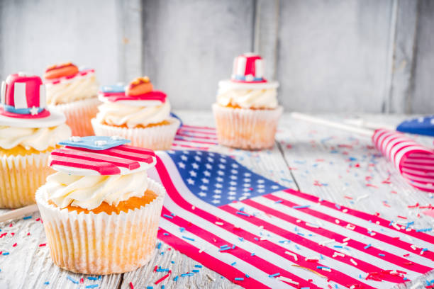 istock Patriotic USA cupcakes 1202966824