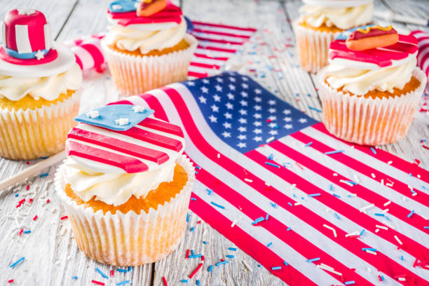 istock Patriotic USA cupcakes 1202966922