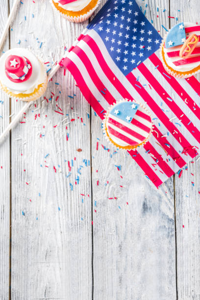 istock Patriotic USA cupcakes 1202966982