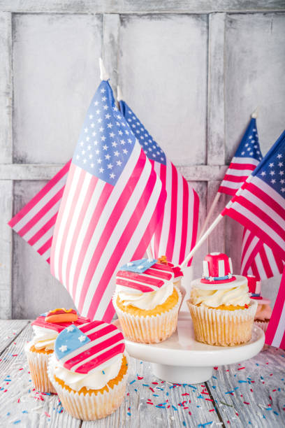 istock Patriotic USA cupcakes 1202966998