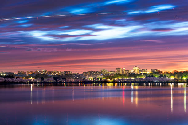Washington DC, USA Skyline on the River