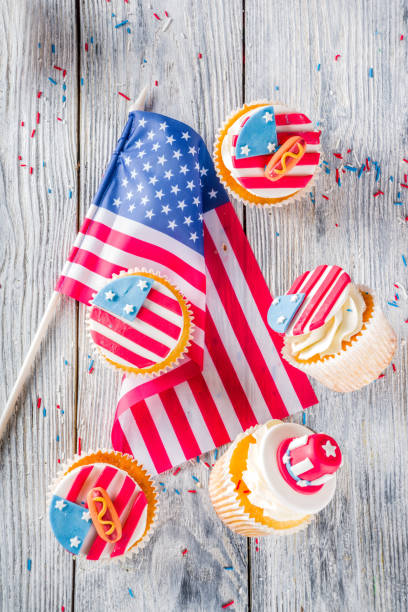 istock Patriotic USA cupcakes 1202967412