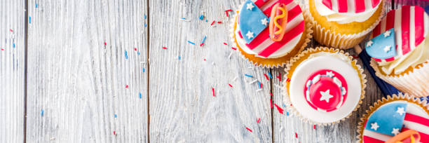 istock Patriotic USA cupcakes 1202967463