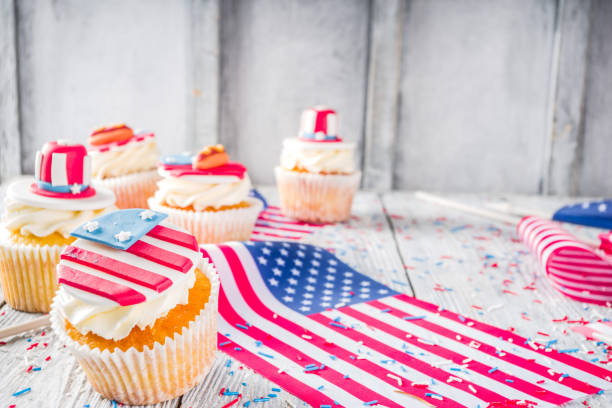 istock Patriotic USA cupcakes 1202968301