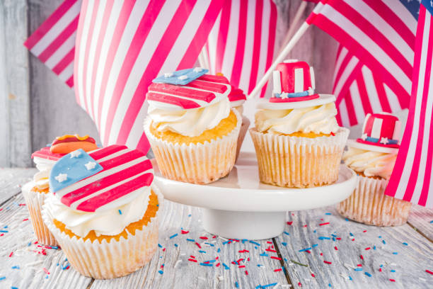istock Patriotic USA cupcakes 1202968305