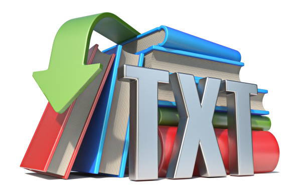 istock eBook TXT download concept 3D 1202970116
