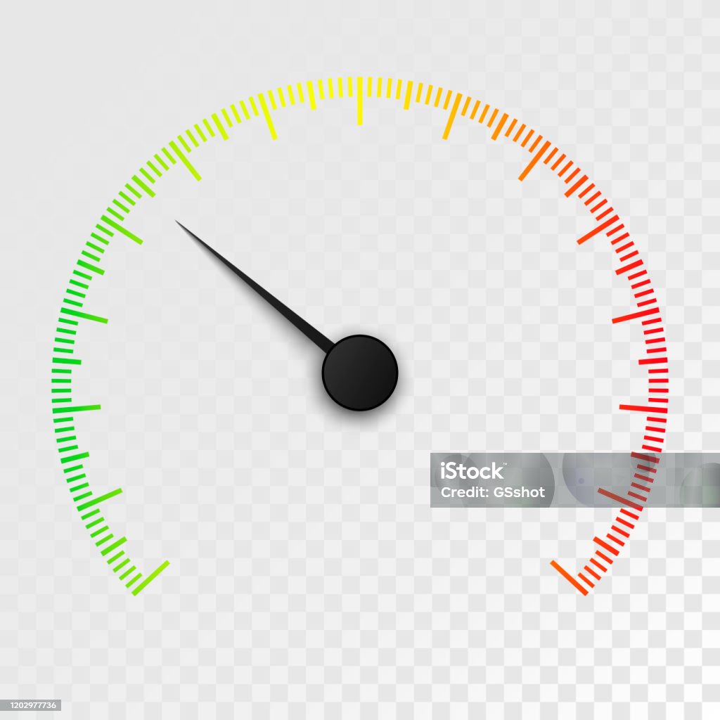 Colorful Speedometer Image Colorful Car Speedometer Isolated On Transparent Background Stock ...