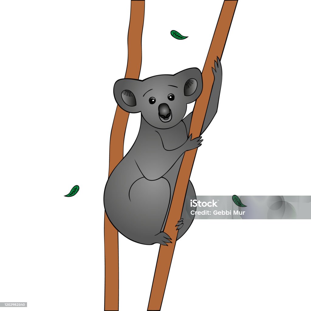 Ilustración de Ilustración Vectorial De Color De Un Koala Agarrando Un Tronco De Eucalipto Seco Las Hojas Caen Al Suelo Animal Sobre Un Fondo Aislado Idea Para Pegatina Libro Revista Diseño Web Ilustración de Ilustración Vectorial De Color De Un Koala Agarrando Un Tronco De Eucalipto Seco Las Hojas Caen Al Suelo Animal Sobre Un Fondo Aislado Idea Para Pegatina Libro Revista Diseño Web