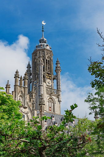 City hall of Middelburg, Holland