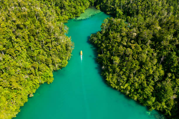 istock Paradise is hidden somewhere between these islands 1202983789