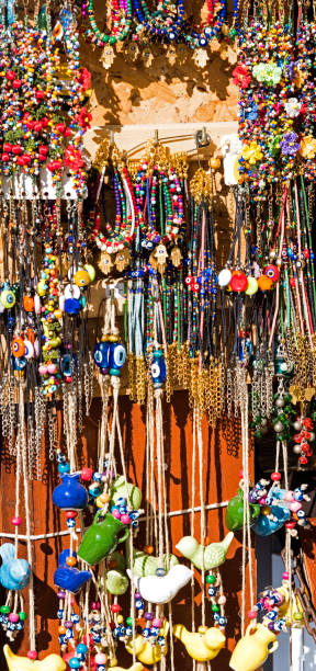 istock Jewelry hanging in shop 1202990034