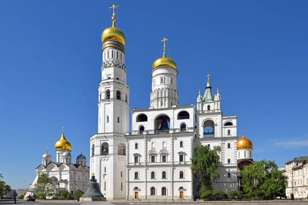 istock View of Old Ivanovskaya Square and Ivan Great Bell Tower (1508), Moscow Kremlin 1203017402