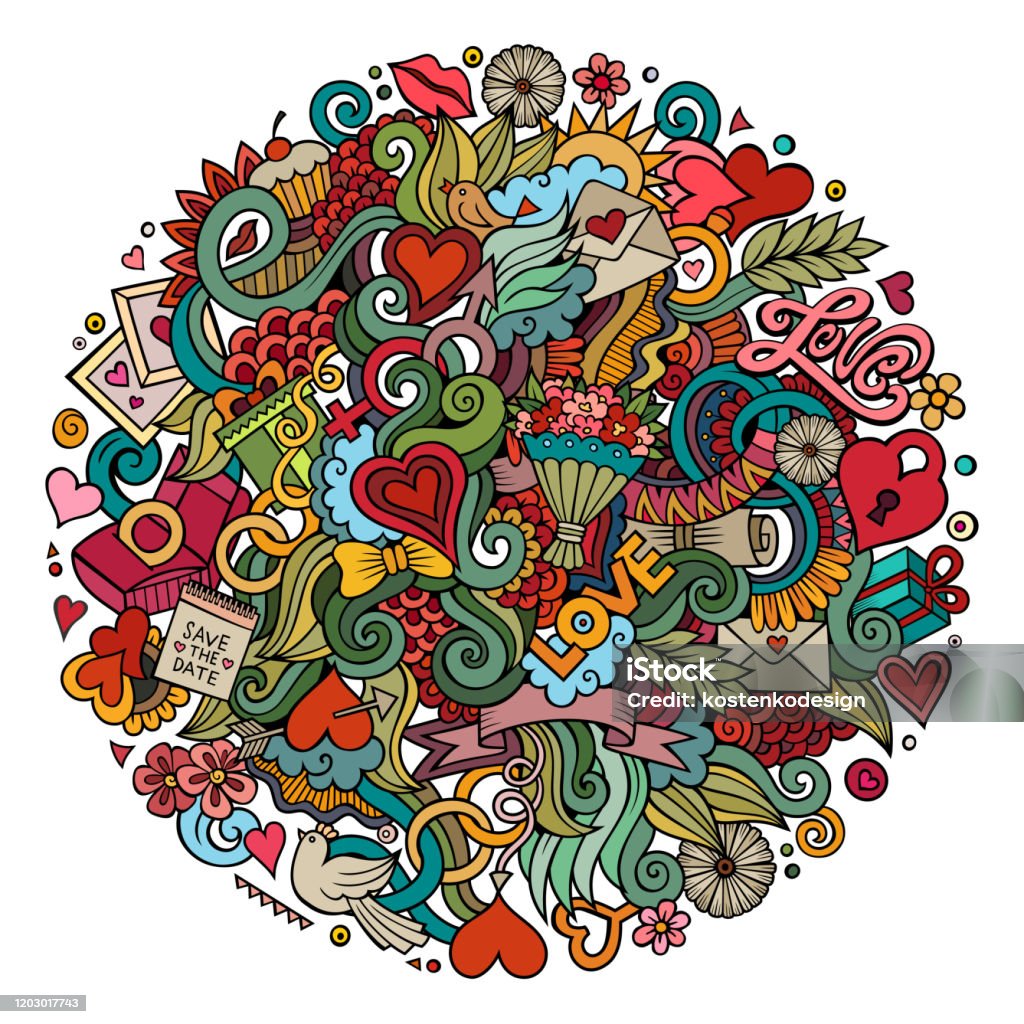 Cartoon Cute Doodles Hand Drawn Valentines Day Illustration Stock Illustration - Download Image Now - iStock Cartoon Cute Doodles Hand Drawn Valentines Day Illustration Stock Illustration - Download Image Now - iStock