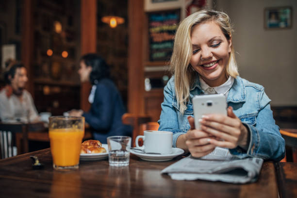 istock Woman on a coffee break 1203018882